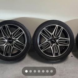 19" WHEELS AND TIRES * STAGGERED