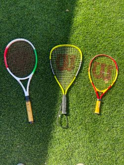 Set of 3 Used Tennis Rackets