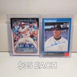 Autograph baseball cards Sports Memoribilia 