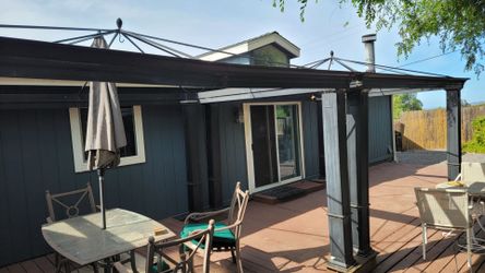 Sturdy Aluminum Pergola -  2 10x10 frames
