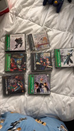 PS1 RPG Game Lot – Final Fantasy, Legend of Dragoon & More