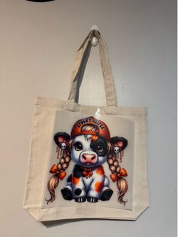 Natural Canvas Tote / T-Shirt