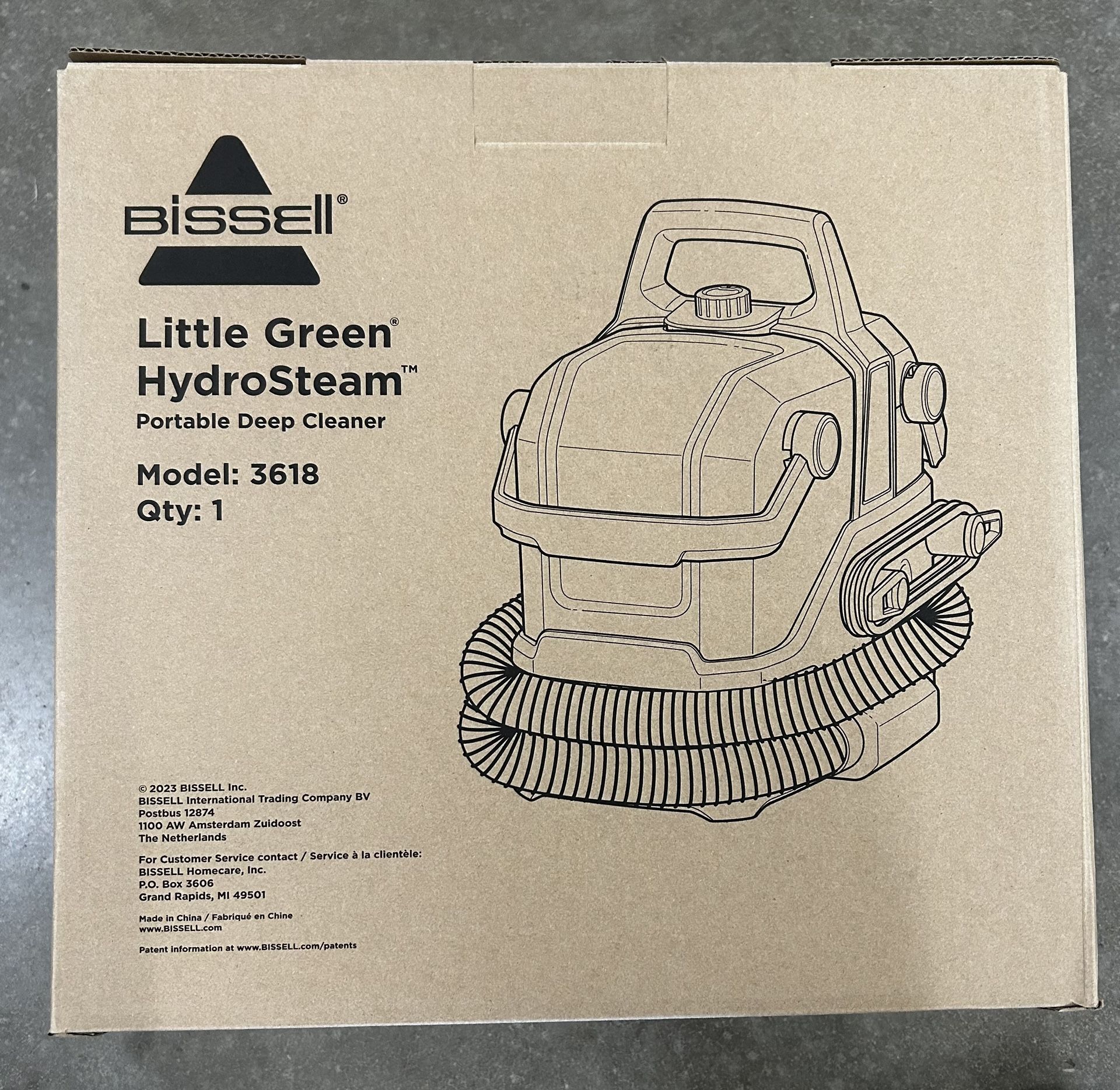 BISSELL Little Green HydroSteam Deep Cleaner