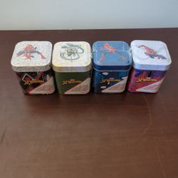 100+ Large Lot Ryan's World & Spiderman Collectible Tins Sealed