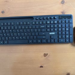 Wireless keyboard and mouse