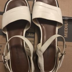 Cream Sandals