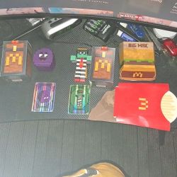 Grimace 15$ Hambuglar 10$ Big Mac Box/ Fries Box 5$