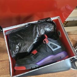 JORDAN 4 RAPTORS SIZE 12 