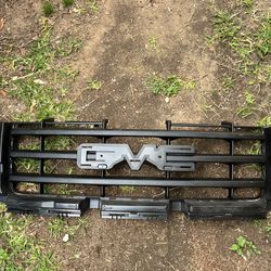 GMGR445P-00 Grille Black 07-13 GMC Sierra 1500