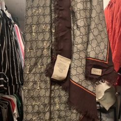 Gucci Scarf! Used Gently A Few Times! 