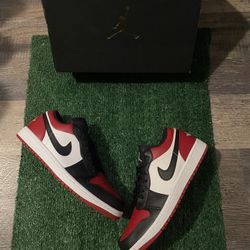 Jordan 1 low “Bred toe”