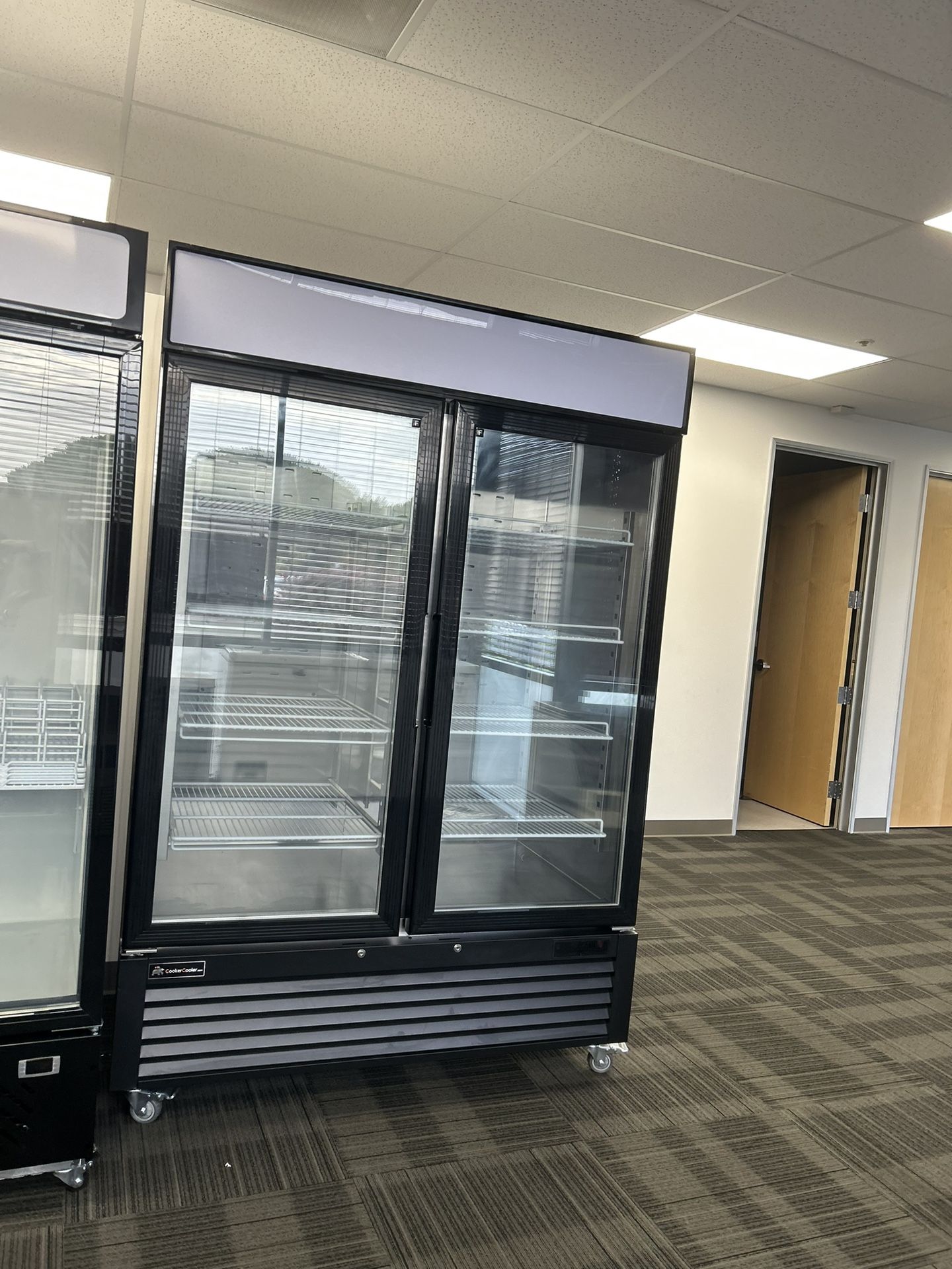 Merchandiser Glass Door Freezer