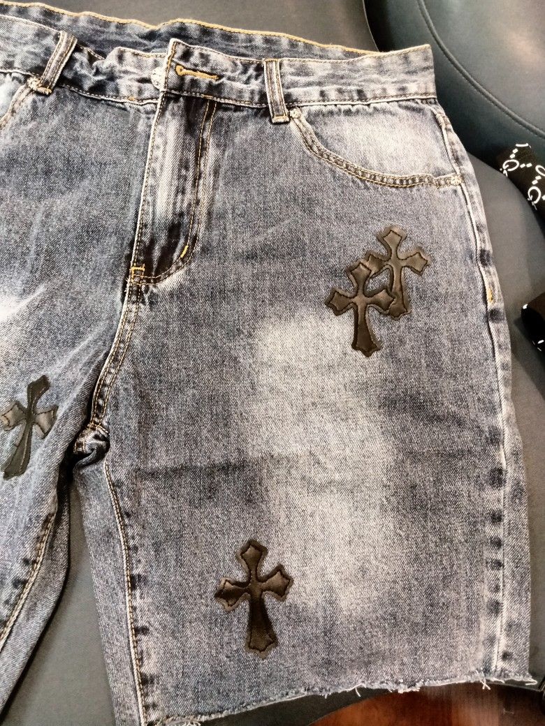 Chrome Hearts Jeans Shorts Size 32