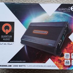 NEW! 2000 Watt Subwoofer Amp