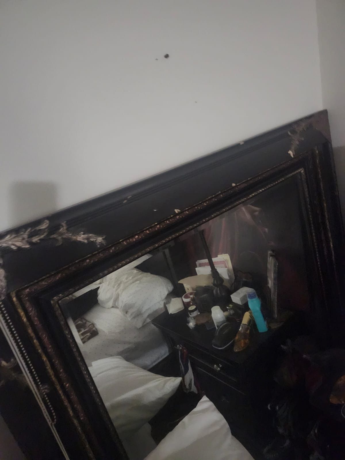 Mirror + Chair + TV table + Lamp