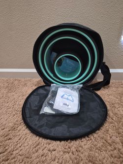 Chirp Wheel Nested Foam Roller Set with Posture Corrector and Carrying Case.