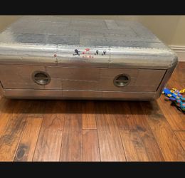 Restoration Hardware Blackhawk Aviator Table