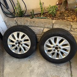 2012 Toyota Prius Plug In Wheels Tires Rims 