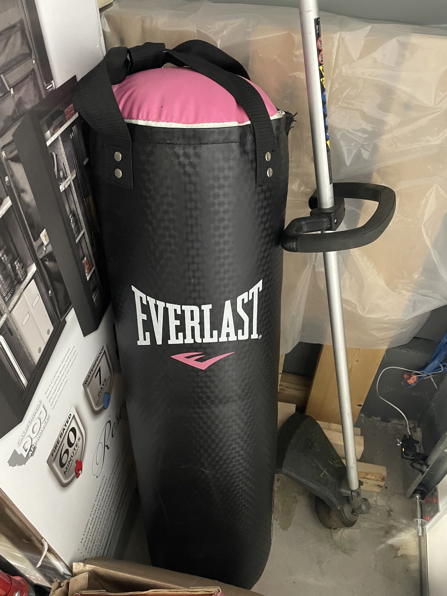Everlast Pink Punching Bag
