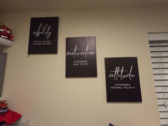 Insperational wall art