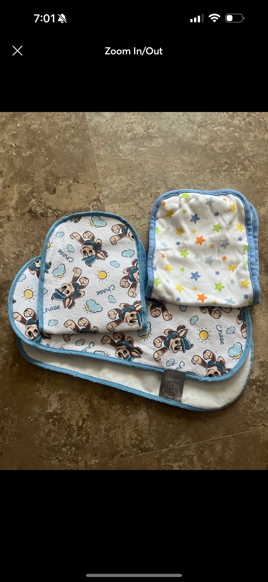 baby burp cloths
