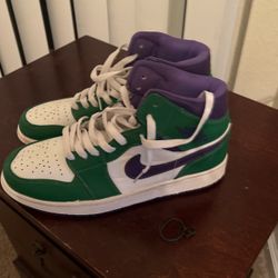 Hulk Jordan 1 Lakers Color Size 10