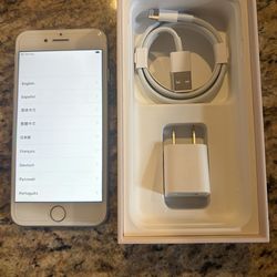 iPhone 8 64GB with power cord  Excellent condition comes in iPhone box Phone