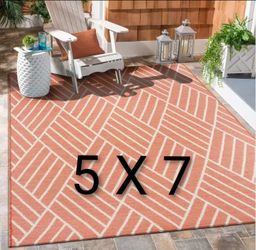 NEW IN PACKAGE!  BETTER HOMES & GARDENS INDOOR/OUTDOOR AREA RUG 5x7 ($25 each)