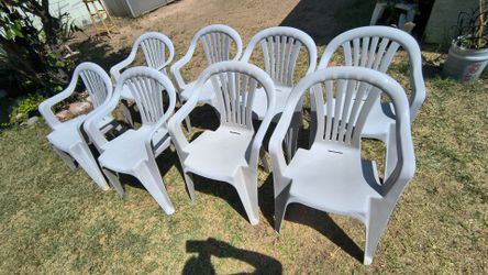 Plastic chairs