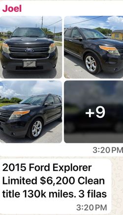 2015 Ford Explorer limited