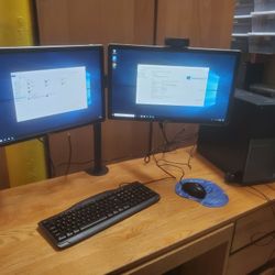 Complete Computer SET WITH 2 Monitors