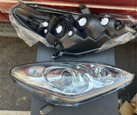 04-06 Lexus Es330 Projector Headlights Luces Focos Micas Faros Faroles Headlamps 