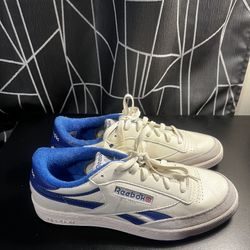 Reebok Club C White & Blue – Lightly Worn