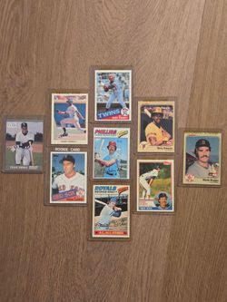 Vintage Baseball Rookie & HOF Card Lot – Gwynn Boggs Clemens Puckett Frank Thomas