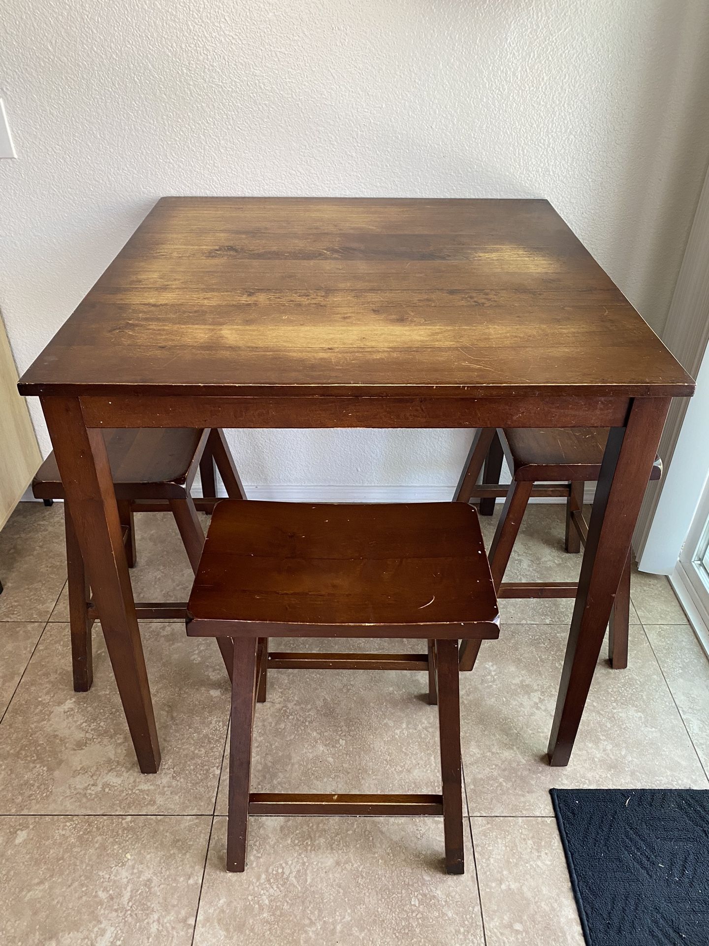 Dining Table + Bench Chairs