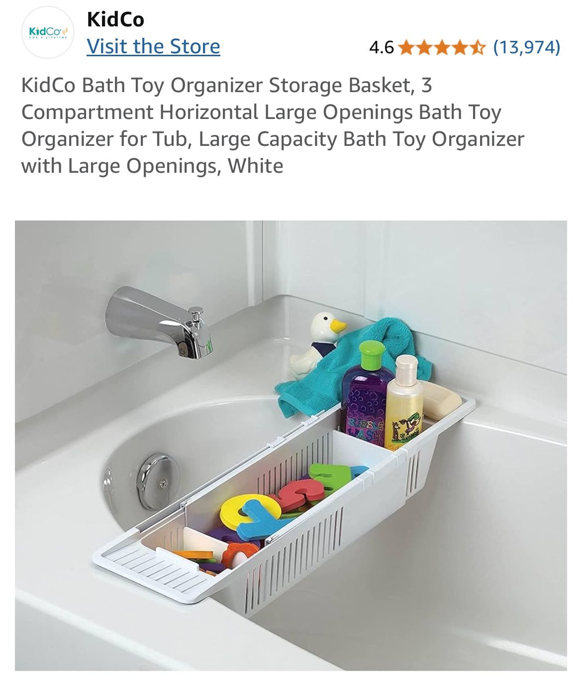 Kids Bathtub Caddy