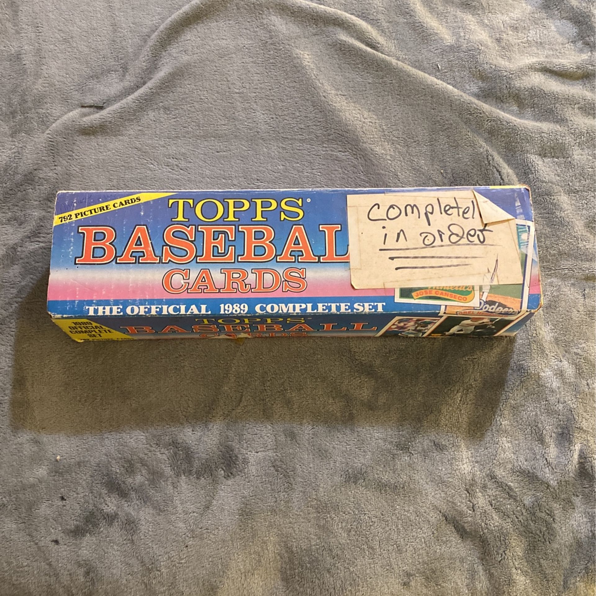TOPPS Baseball Cards- The Official 1989 Complete Set