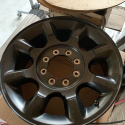 2017 Ford F-250 rims and centers. Powder coated oem wheels.