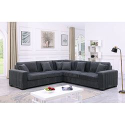S861 Comfy II Grey Sectional 🔥🚛🔥🚛🥰