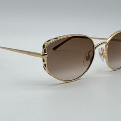 PANTHERE DE CARTIER CATEYE GOLD/BROWN SUNGLASSES CT0300S NEW 100% GENUINE ~$1600
