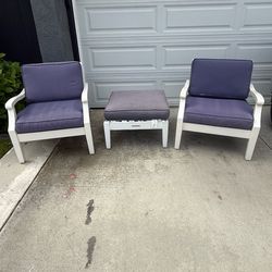 Pottery Barn Patio Furniture Lounge Set