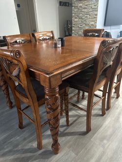 Wood dining