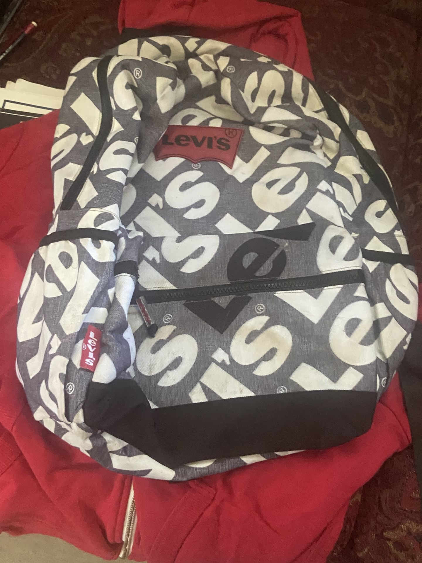 levi book bag