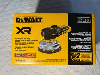 DeWalt XR 20V 5-Inch Random Orbital Sander DCW211B
