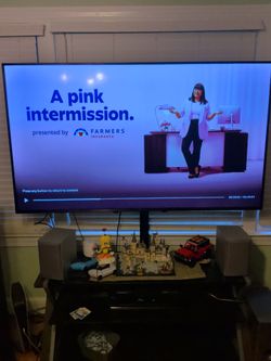 TV stand and TV 65inch
