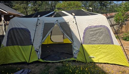 Tent for 12 people as is.