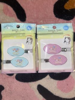 set of 2/1 little twin stars hair clips