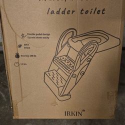 4 In 1 Blue Ladder Toilet Seat 