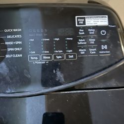 Samsung Washer Needs Work