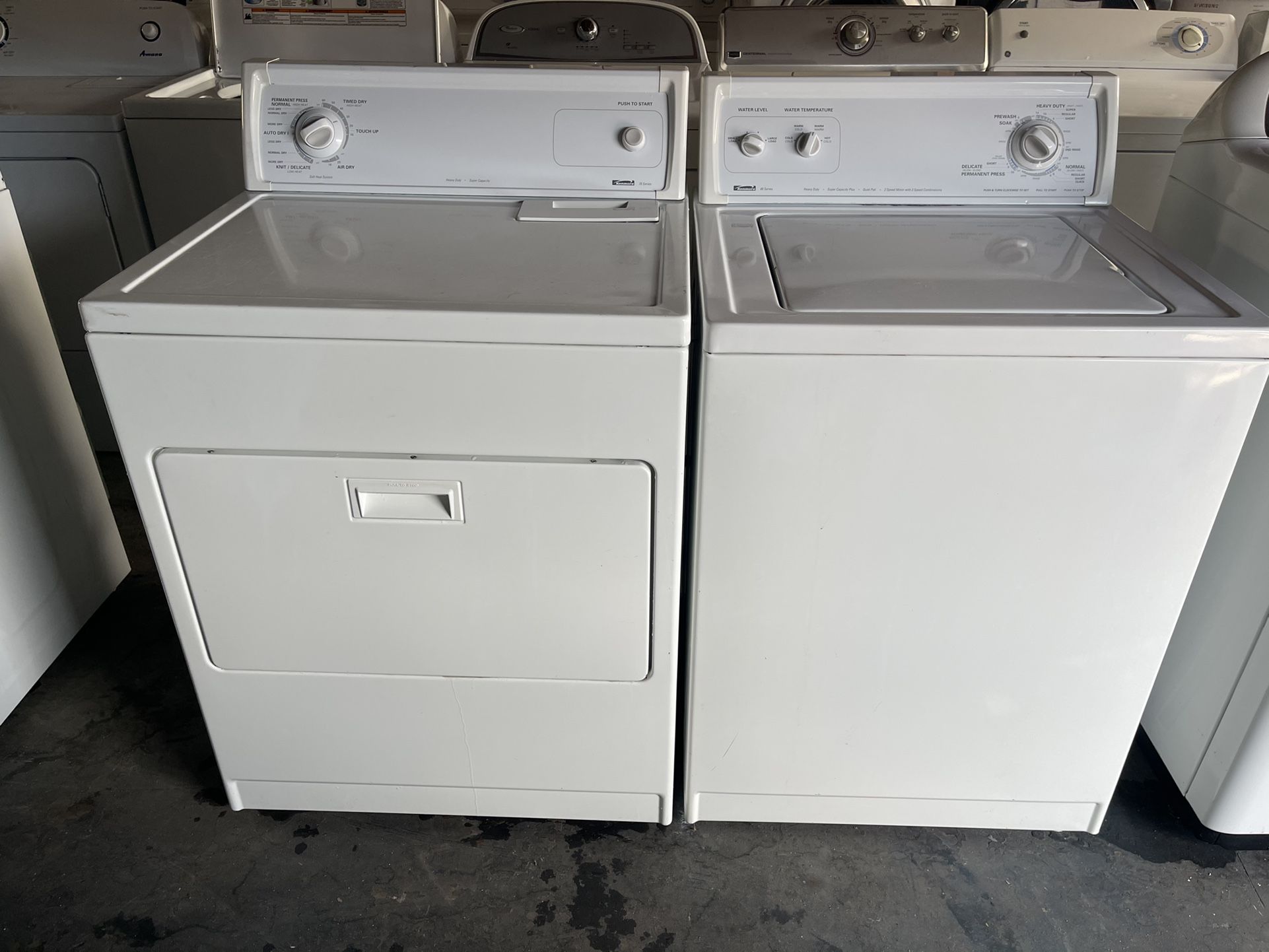 Kenmore Washer And Electric Dryer Set 